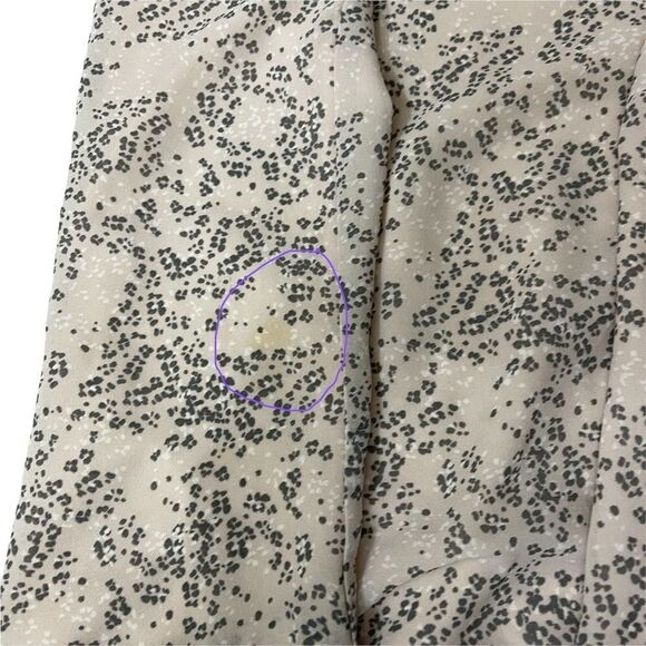 Reitmans Plus Size Peach and Grey Sleeveless Top Size 16 - Picture 3 of 3